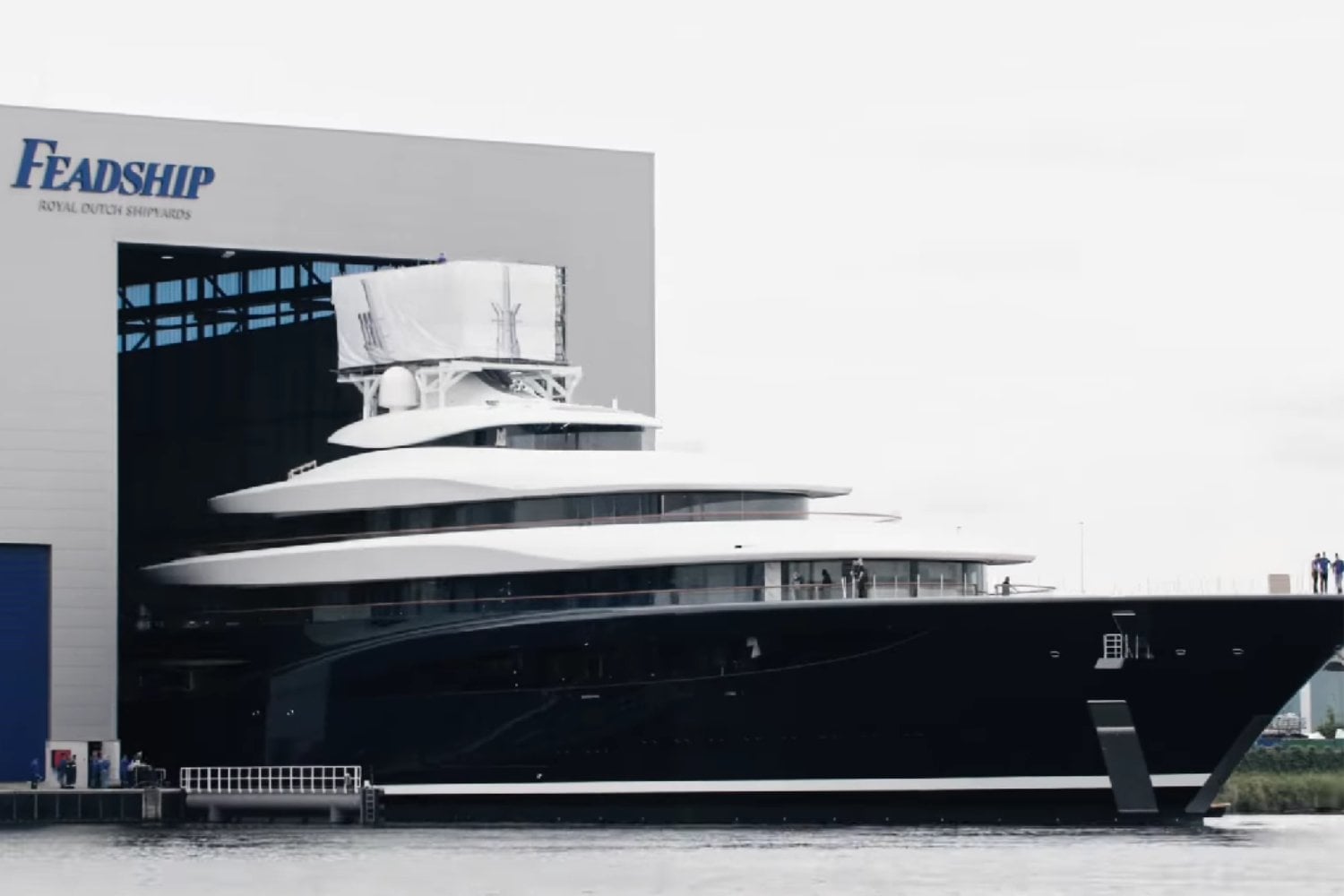 Feadship’s Breakthrough Superyacht Pioneers Hydrogen Storage and Infrastructure