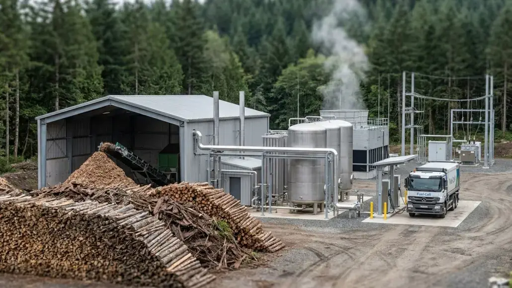 Hydrogen Production Assessment Underway for Lewis County Forest Residuals Project