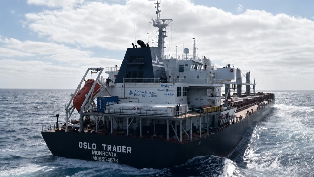 Newlight Hybrid Retrofit Cuts 24% Fuel on Lomar Bulk Carrier Voyage
