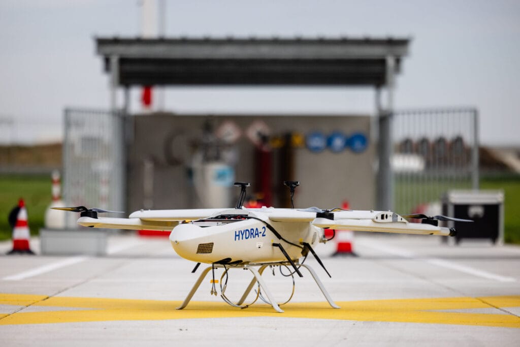 Liquid-Hydrogen Drone Demonstration Takes Off at Rotterdam The Hague Airport