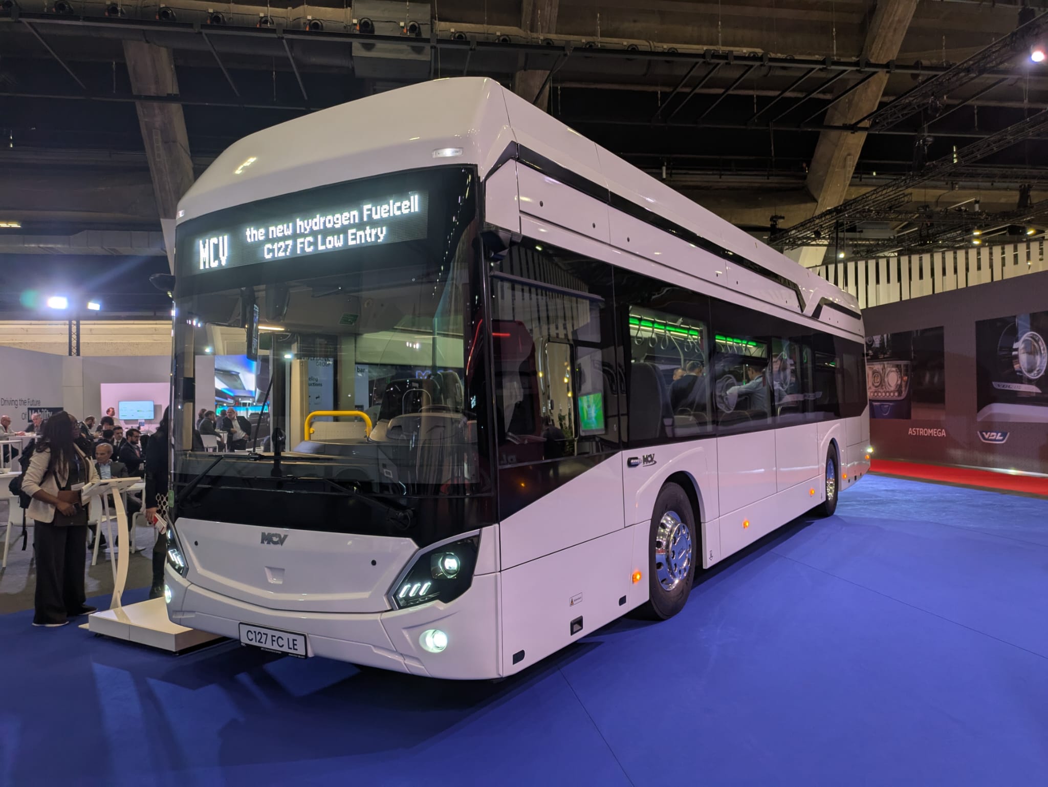 Hydrogen-Powered Bus: MCV Unveils C127 FC LE at Busworld Europe 2025