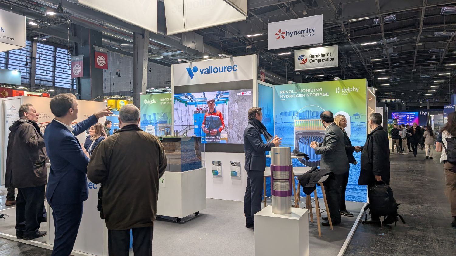 Hydrogen Storage and Compression: Vallourec and Baker Hughes Join Forces