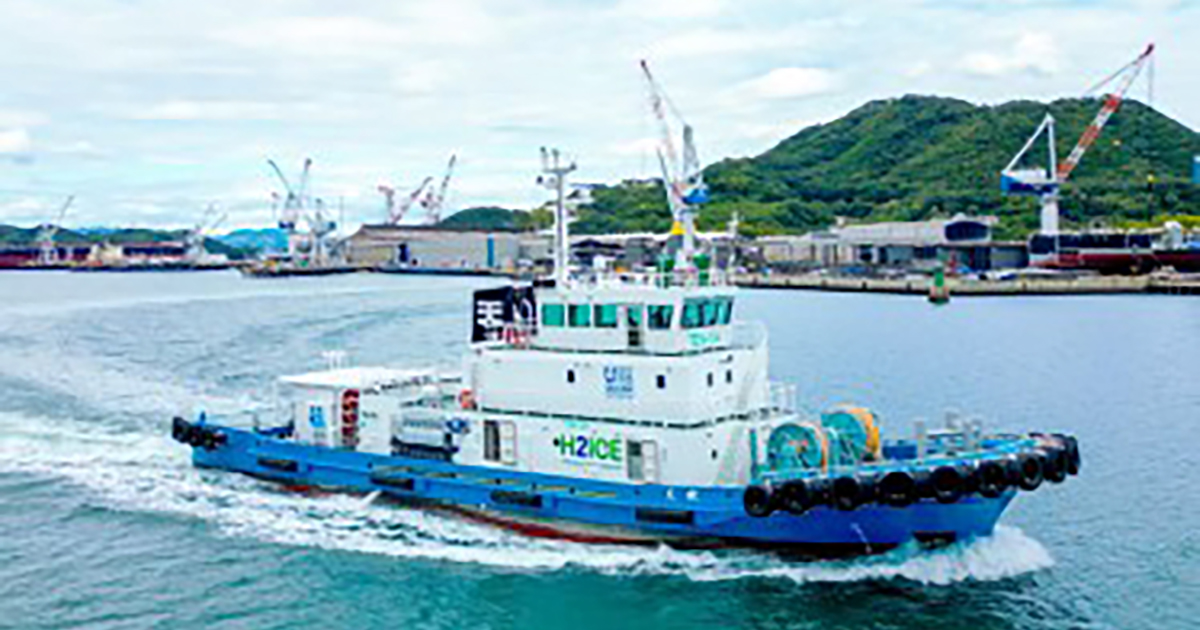 Hydrogen-Powered Tugboat Delivered TEN-OH Leads Japan’s Maritime Decarbonization