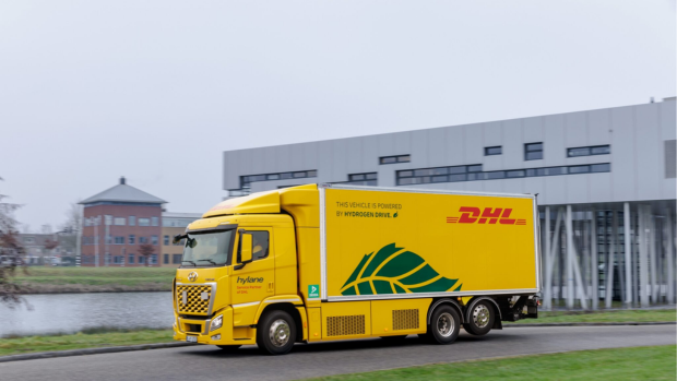 Hydrogen Fuel Cells Power DHL Freight’s Diesel-Free Truck Pilot in the Netherlands