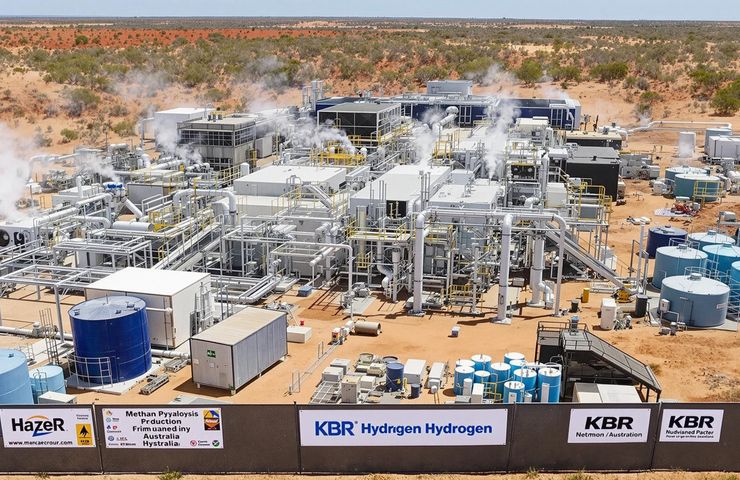 Hazer and KBR Forge Global Path for Low-Emission Hydrogen Production via Methane Pyrolysis