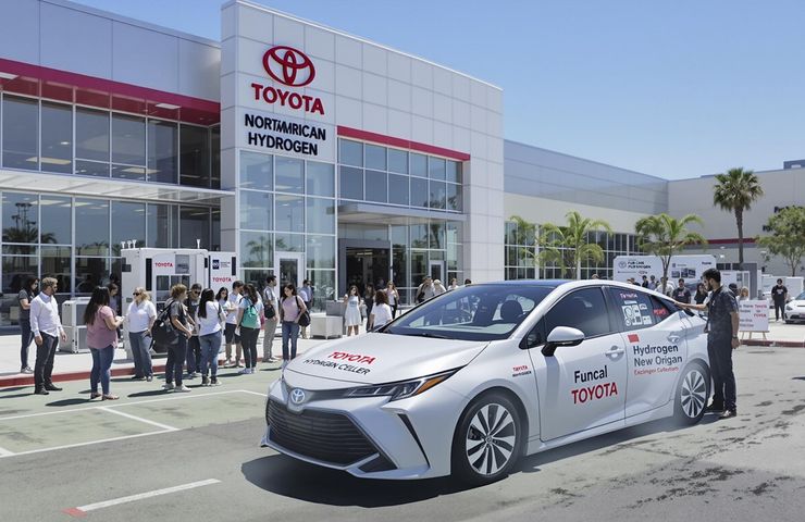 Hydrogen Fuel Cells Lead the Way as Toyota Unveils North American Hydrogen HQ