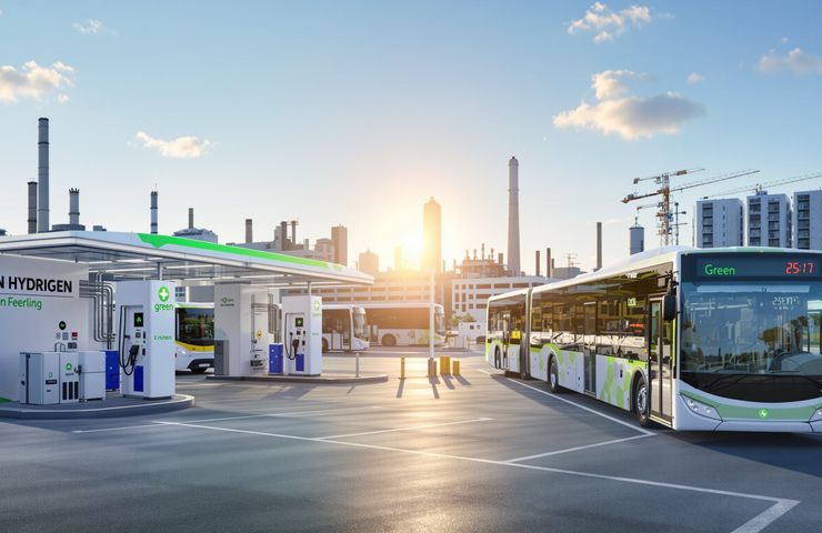 Green Hydrogen Fueling Station at Port of Chehalis Powers Zero-Emission Buses