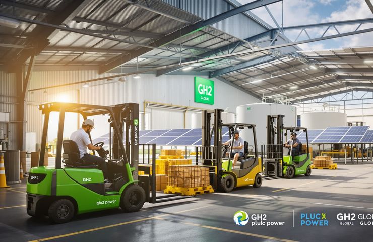 Green Hydrogen-Powered Forklifts Drive Industrial Decarbonization in Brazil