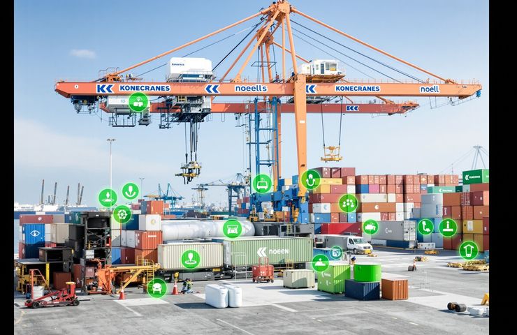 Hydrogen Straddle Carrier Breakthrough: Konecranes Unveils Zero-Emission Heavy-Lifter