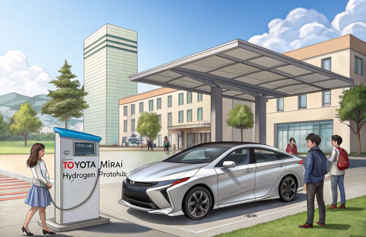 Hydrogen Fuel Cells Drive UT Austin’s Toyota Mirai Ride-Share Program