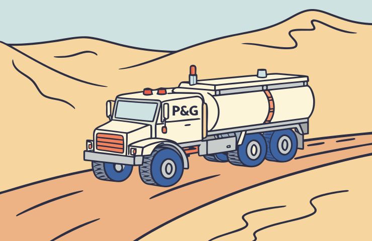 Saudi Arabia trials first autonomous heavy-duty truck with P&G