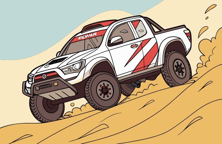 Hydrogen Vehicles Take on Dakar Rally with Toyota’s Fuel-Cell Hilux