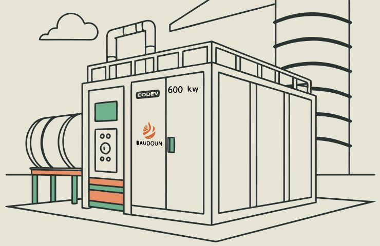 EODev & Baudouin Unveil 600 kW Solid Oxide Fuel Cell for Distributed Power Generation