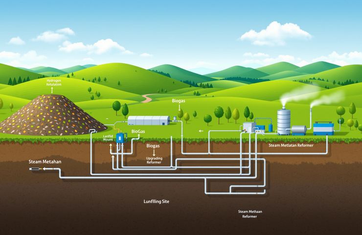 Waste-to-Hydrogen Infrastructure Boosts Green Hydrogen Production in West Java