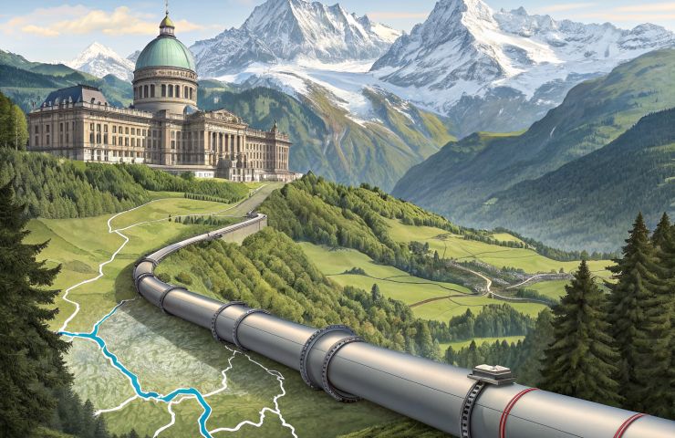 Hydrogen Infrastructure: Swiss Government Passes on Guarantee for Transitgas Pipeline