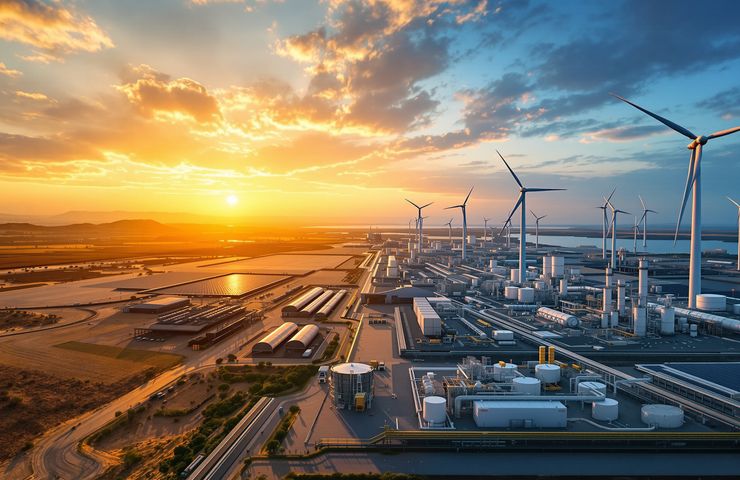 Green Hydrogen Production Goes Inland: H2 Global Energy’s Beni Mellal Ammonia & Tangier H₂O₂