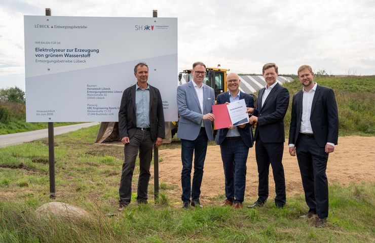 Green Hydrogen Production and Infrastructure at Lübeck Waste Facility Backed by State Funding
