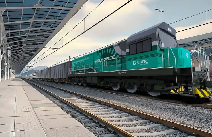 Hydrogen News: CRRC Unveils 2,000 kW VELFORCE Hydrogen Fuel-Cell Hybrid Locomotive
