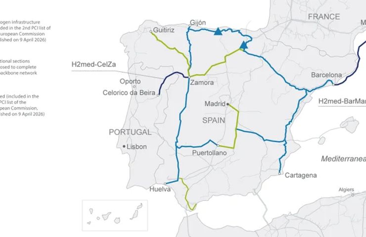 Spain Advances Hydrogen Infrastructure with Initial Backbone Permitting