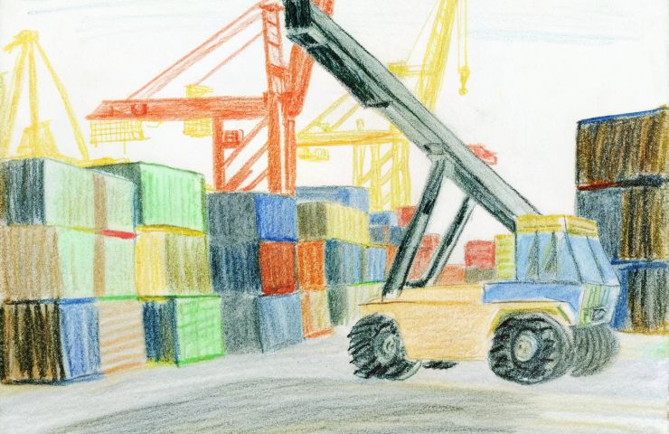 Hyster and Briggs Deliver Hydrogen Fuel-Cell ReachStacker to Port of Tilbury