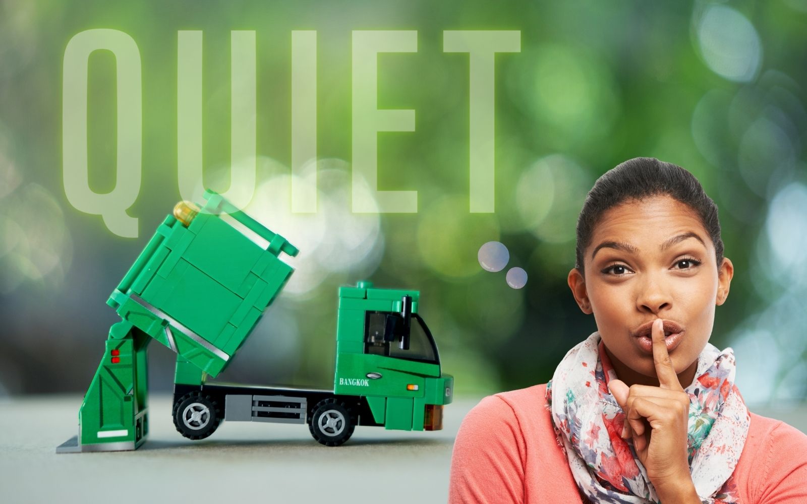 Hydrogen truck can make garbage day a much quieter event