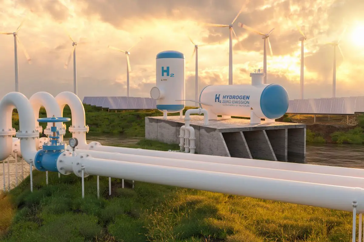 Hydrogen valley - renewable H2 storage and transmission pipes