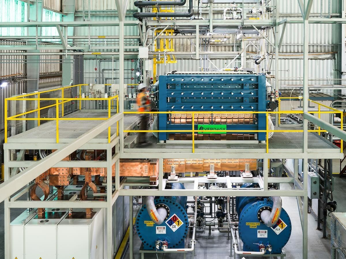 Renewable Hydrogen - Verdagy 2 Megawatt Pilot Plant - Image Source - Verdagy
