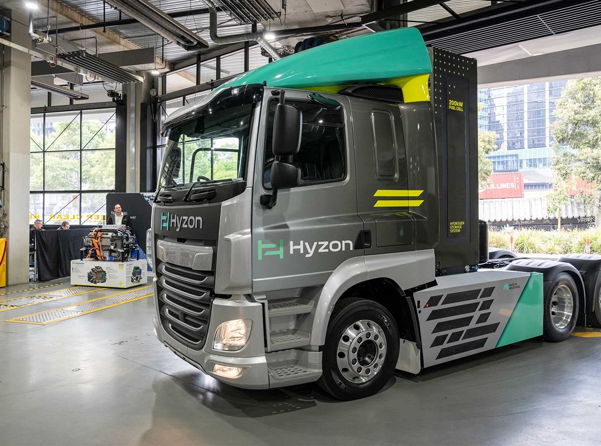 Hyzon Motors - Hyzon Australia Prime Mover - Image Source - Hyzon