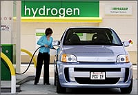 Hydrogen power vehicle Hydrogen power vehicle