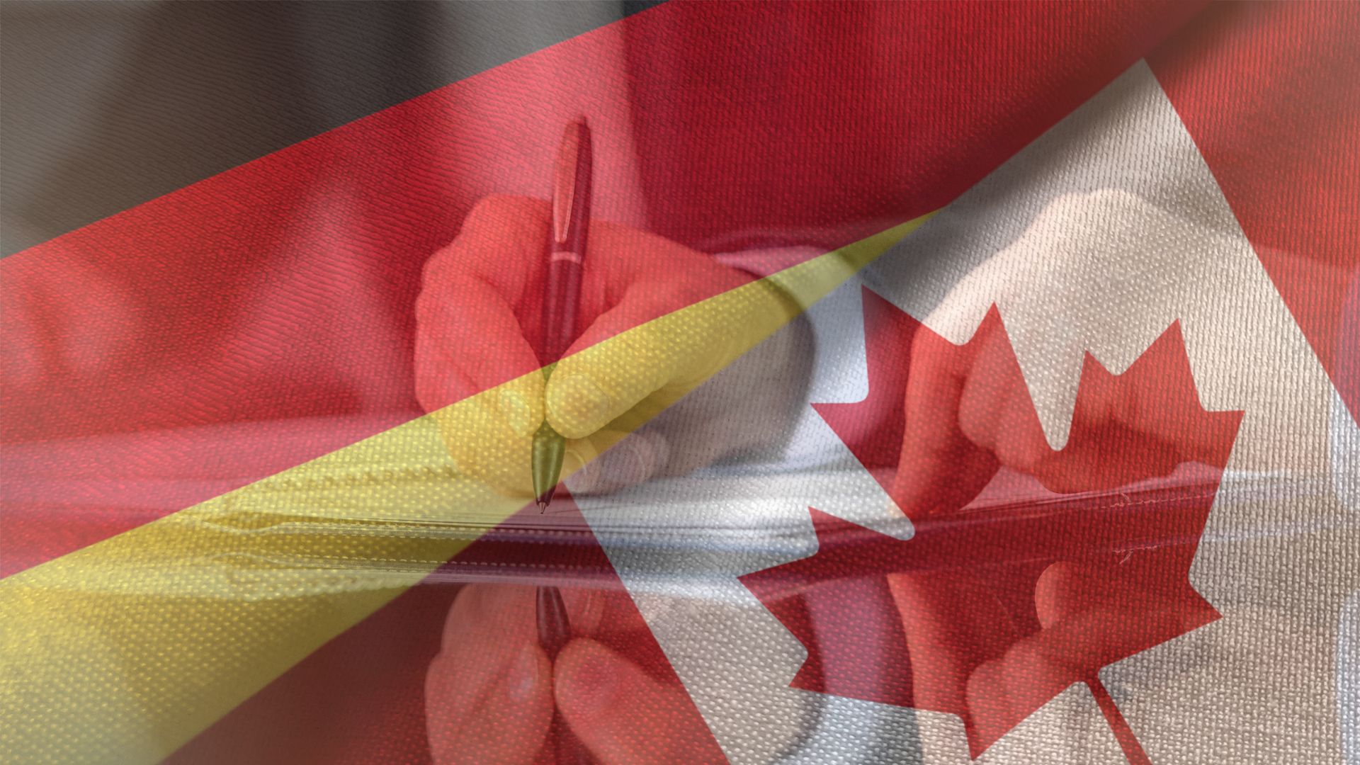 Canada and Germany signing of agreement
