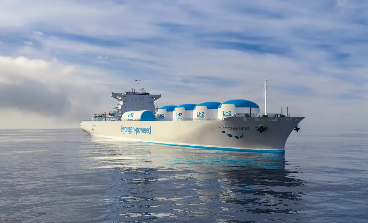 Concept Image of Liquid H2 Carrier