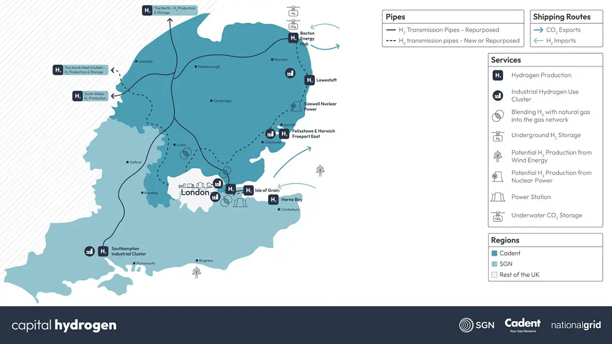 2030 London hydrogen fuel strategy brings energy companies together   - H2 News