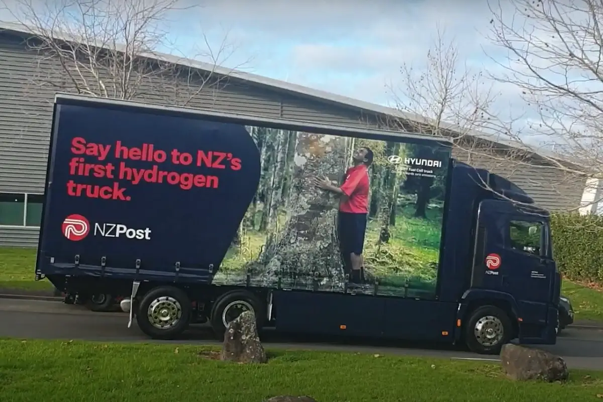 New Zealand Post rolls out hydrogen fuel truck - H2 News