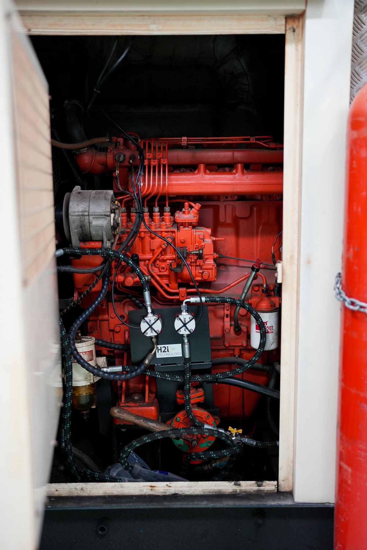 Hydrogen Injection Kits - H2i system installed - H2i Technology