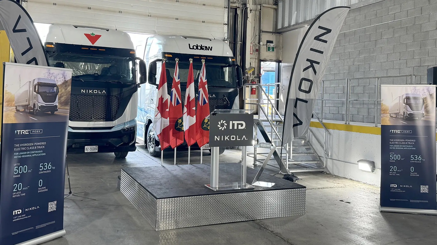 Nikola News and ITD's Hydrogen Hub: Fueling Ontario's Green Fleet - H2 News