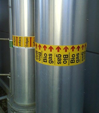 Biogas pipes Biogas pipes