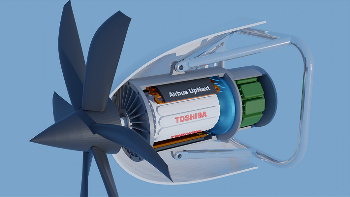 Superconducting Motor PrototypeAirbus UpNext with Toshiba Energy