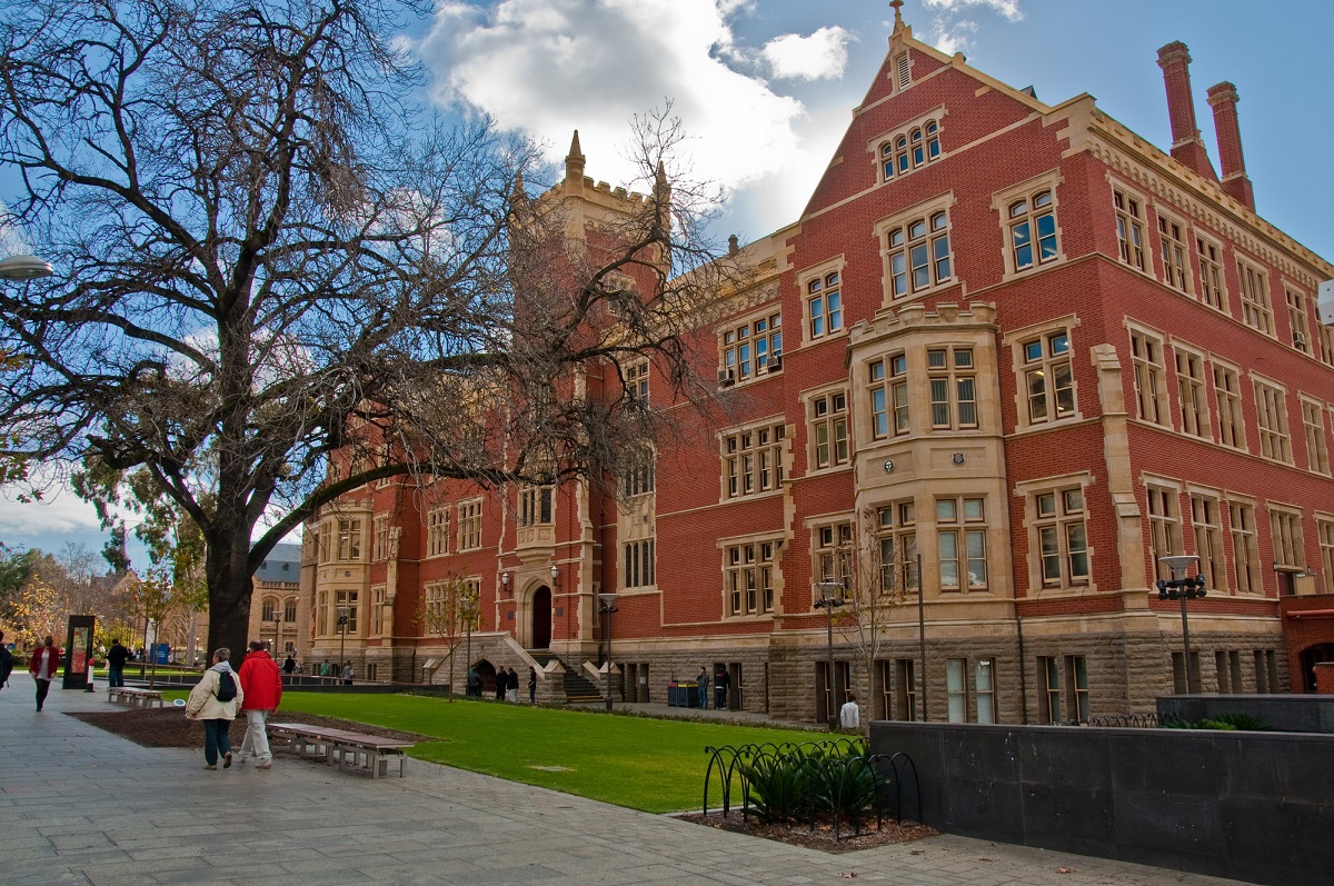 Green Hydrogen Research - Image of Adelaide University building