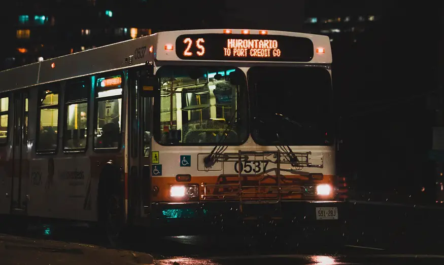Hydrogen fuel cell electric bus project test in Canada