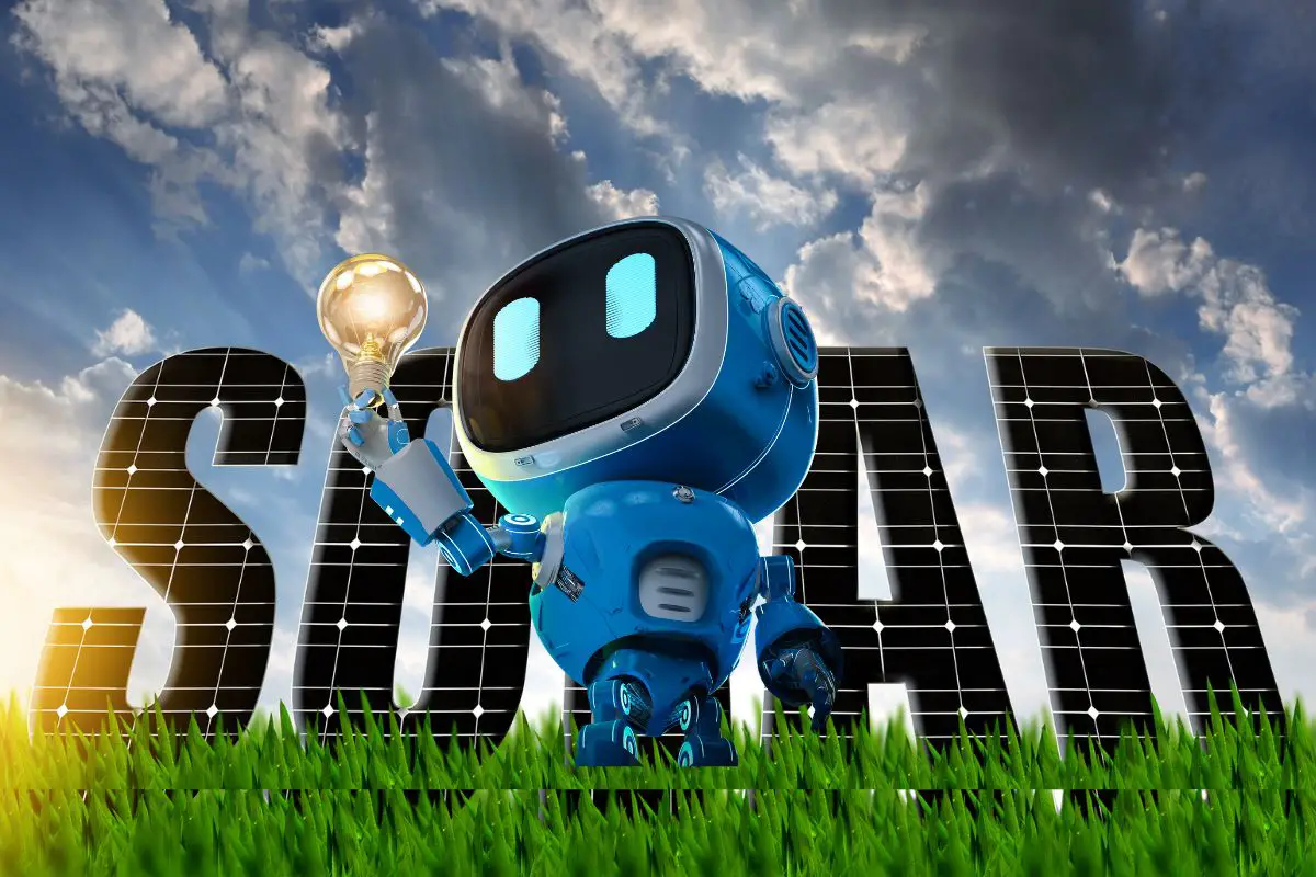 Solar Panels - Robot - Renewables
