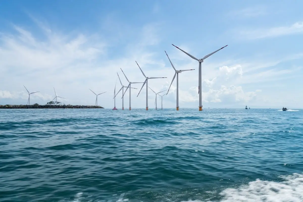 Green hydrogen production offshore wind farm in Ireland