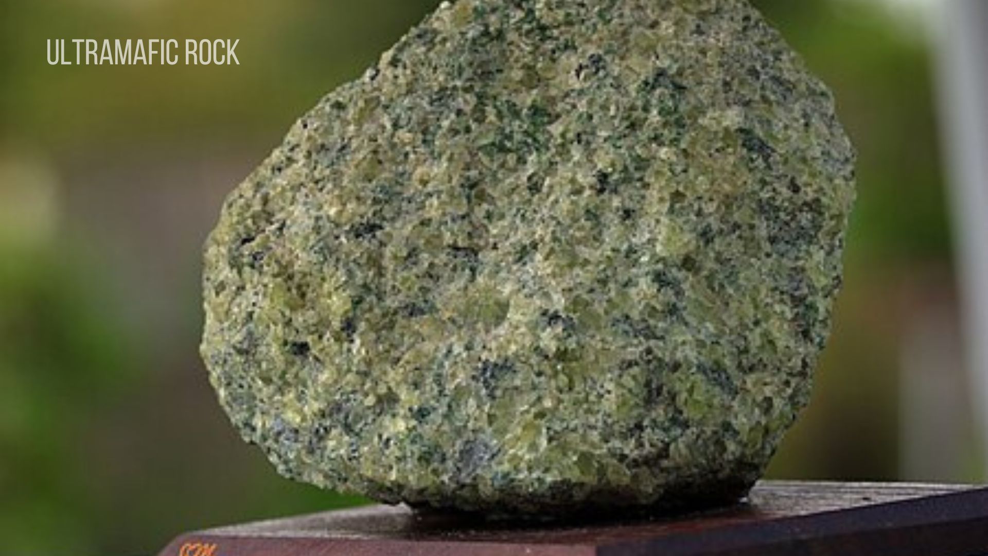 Ultramafic rock