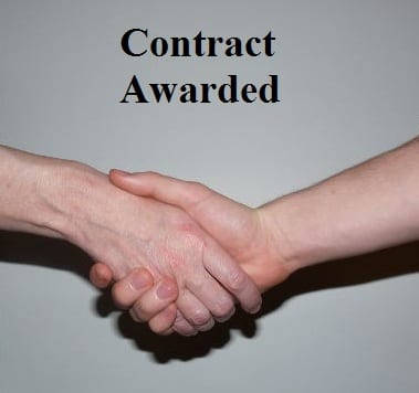 Solar Power Contract Awarded Solar Power Contract Awarded